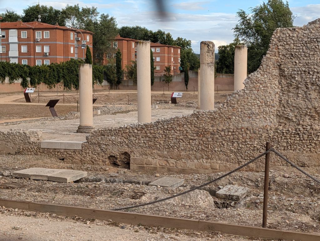 Picture of the Complutum archeological site